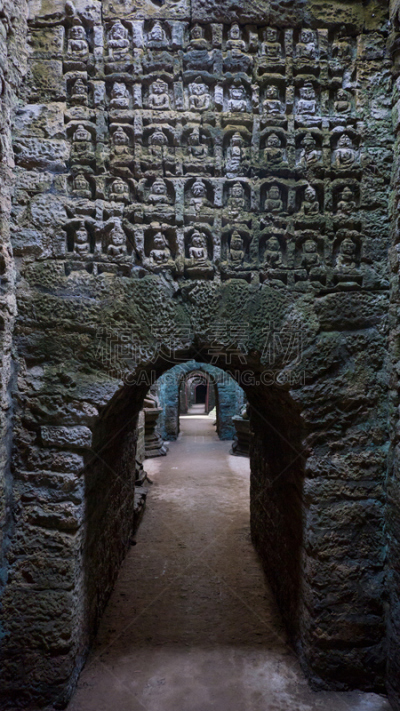 缅甸,寇桑寺庙,廟吁,犹太教会堂,暗色,隧道,走廊,门,背景,2015年