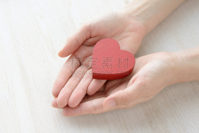 手,心型,女性,一个物体,情人节,深情的,女人,慈善救济,日本,周年纪念