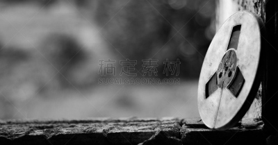 线轴,胶片盒,水平画幅,无人,影片,胶卷,白色背景,电影胶片,螺线,8毫米电影放映机