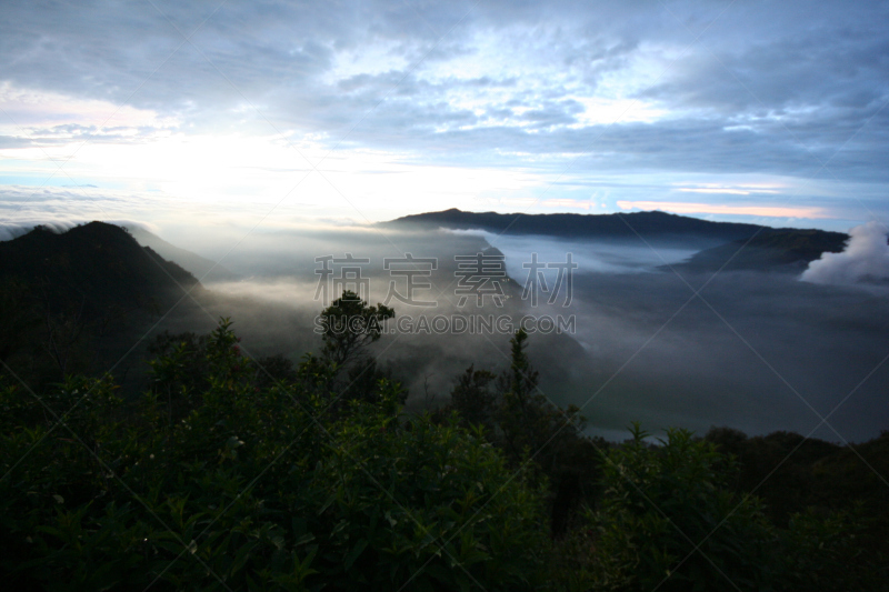 婆罗摩火山,印度尼西亚,东爪哇,日惹特区,爪哇,水平画幅,山,无人,早晨,bromo-tengger-semeru national park