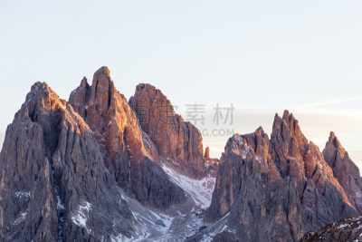 高山辉,天空,水平画幅,雪,无人,早晨,户外,高地,高处,彩色图片