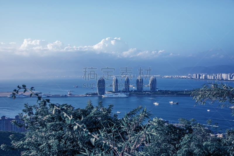 菲尼克斯市,全景,岛,看风景,三亚,伦敦城,铁路枢纽,水,天空,公园