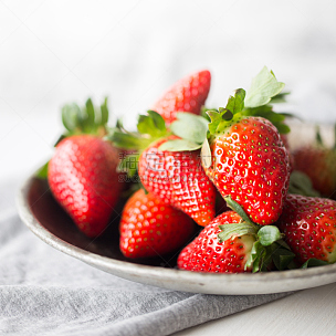 草莓,夏天,清新,熟的,概念,素食,无人,古老的,生食,乡村风格