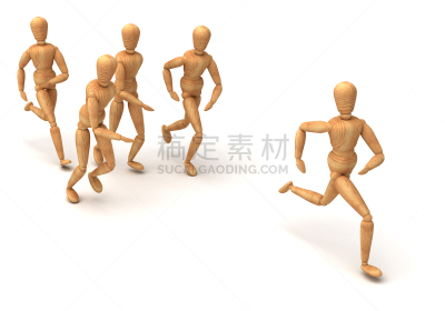 领导能力,概念,商务,运动,口技傀儡,一个物体,背景分离,行动