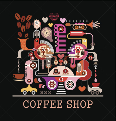 咖啡馆,巧克力工厂,咖啡机,小号,咖啡店,饮料,咖啡,背景分离,咖啡杯,烤咖啡豆