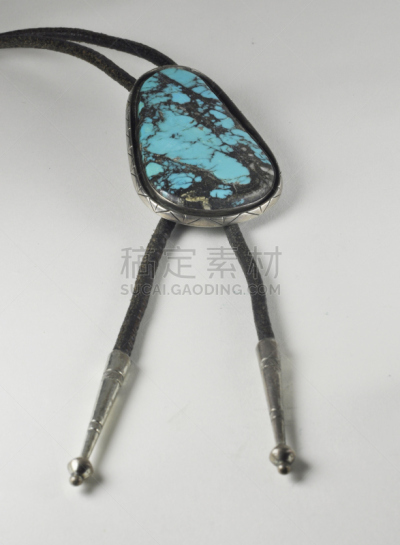 饰扣式领带,绿松石,宝石,巨大的,垂直画幅,美国,古典式,男人,时尚,皮革