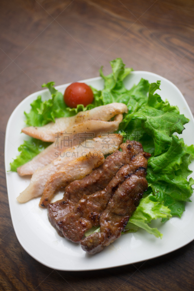 烧肉,肉,日本食品,海陆香鲜,铁板烧,野餐烤牛肉,烧烤猪肉,炙,烤辣椒,商务餐