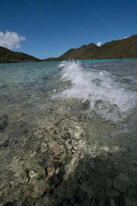 美属维尔京群岛,海洋,地形,热带气候,海滩度假,户外,山脉,自然,维京群岛,垂直画幅