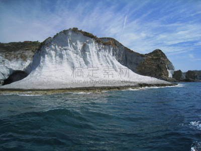 悬崖,水平画幅,无人,浴室,夏天,卫生间,户外,灯塔楼,庞扎,海滩