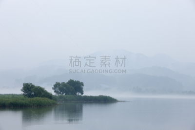 雨,河流,自然,水,宁静,水平画幅,地形,无人,京畿道,热带树
