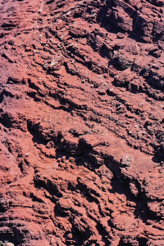 熔岩,干的,岩石,自然,红色,垂直画幅,地质学,图像,无人,timanfaya national park