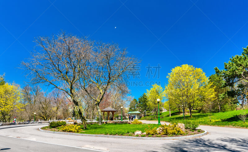 尼亚加拉瀑布,美国,风景,州立公园,湖畔市,马蹄铁瀑布,尼亚加拉河,安大略省,古代,天空
