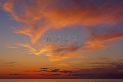 帕姆利科湾,非凡的,水,天空,美,海特瑞斯角,水平画幅,云,无人,巴克斯顿