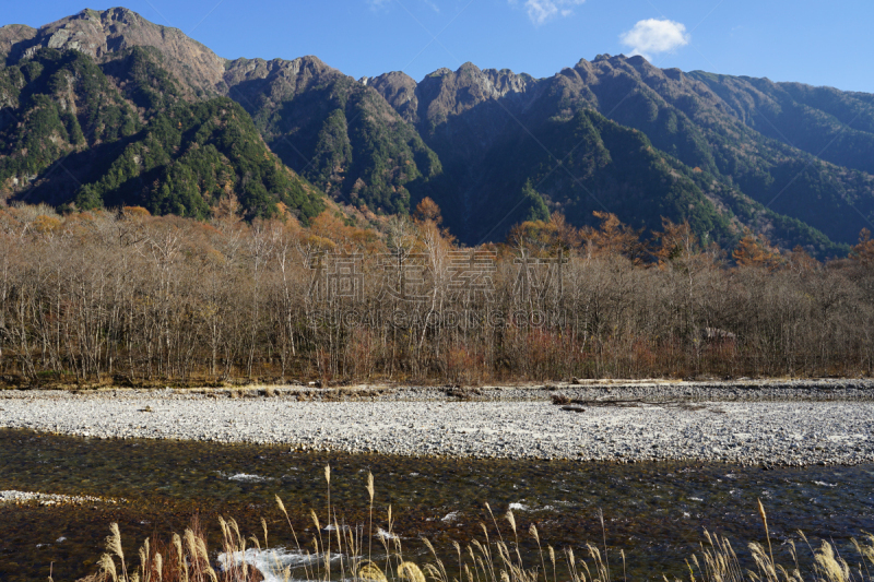 河流,背景,透明,日本阿尔卑斯山脉,水晶,上高地国家公园,水,地形,山,自然美