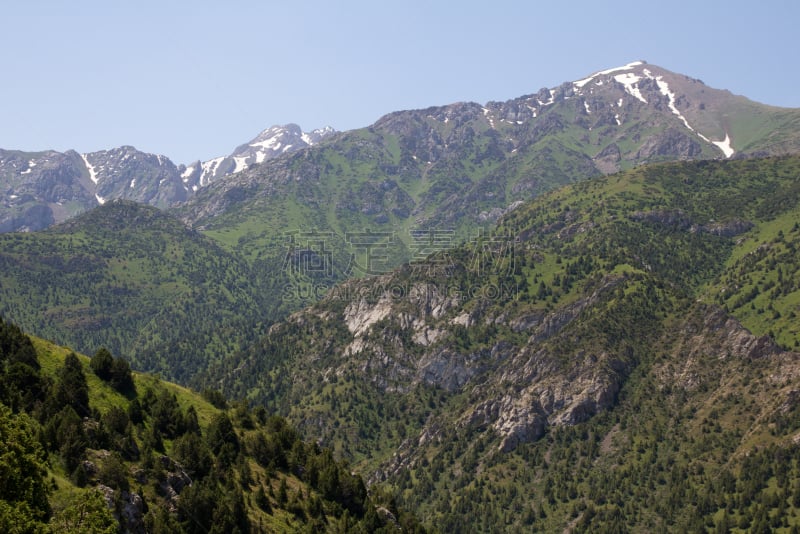 哈萨克斯坦,自然,山,自然美,帕斯特兹冰河,女子高尔夫,旅行者锦标赛,风景线拱,图像,女人