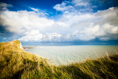 多佛的白色悬崖,北丘,white cliffs,多佛,肯特,自然,水平画幅,地形,景观设计,肯特岛