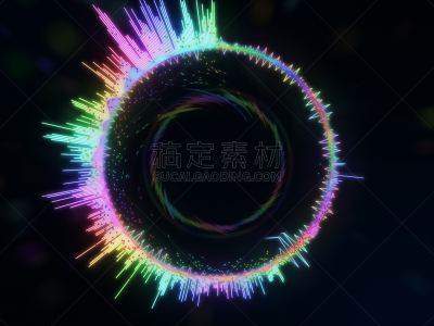 音频混合器,光谱色,华丽的,色彩鲜艳,放音设备,原声大碟,竖笛,扩音器,频率,刻板印象