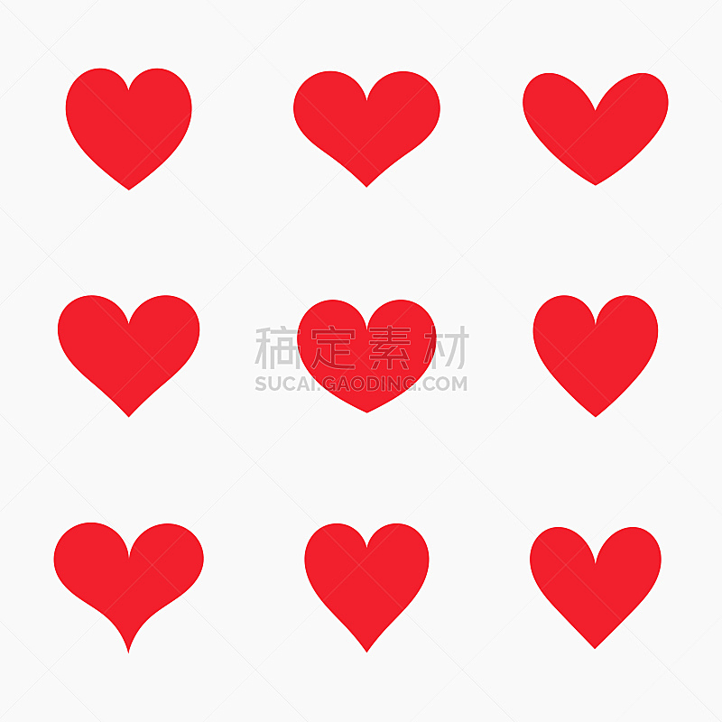 红色,计算机图标,动物心脏,心型,剪贴画,扁平化设计,矢量,情人节卡,情人节,美术工艺