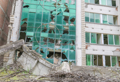 地震,房屋,北川县,绵阳,自然,窗户,水平画幅,建筑,拆毁的,损坏的