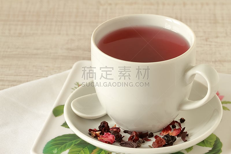 杯,红色,茶,茶叶,水平画幅,传统,干的,饮料,自然界的状态