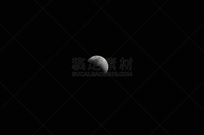 天空,夜晚,月球,黑色背景,望远镜,密封的,月亮,平视角,复杂,明亮