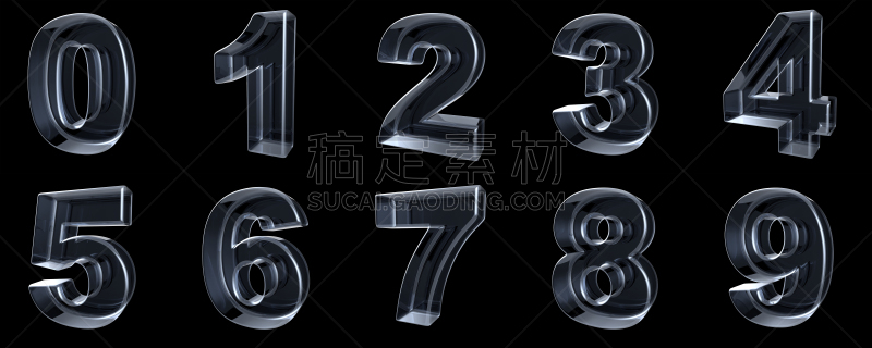 三维图形,x光,透明,数字,数字9,数字0,数字7,暗色,数字1,现代