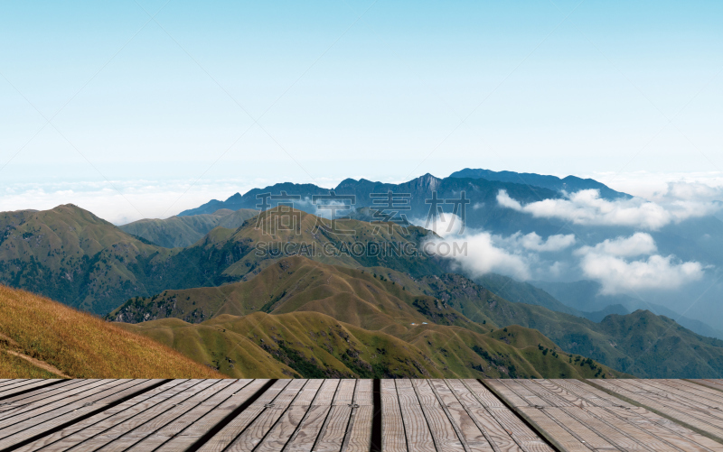 黄山山脉,中国,安徽省,自然,褐色,旅游目的地,水平画幅,无人,全景,夏天