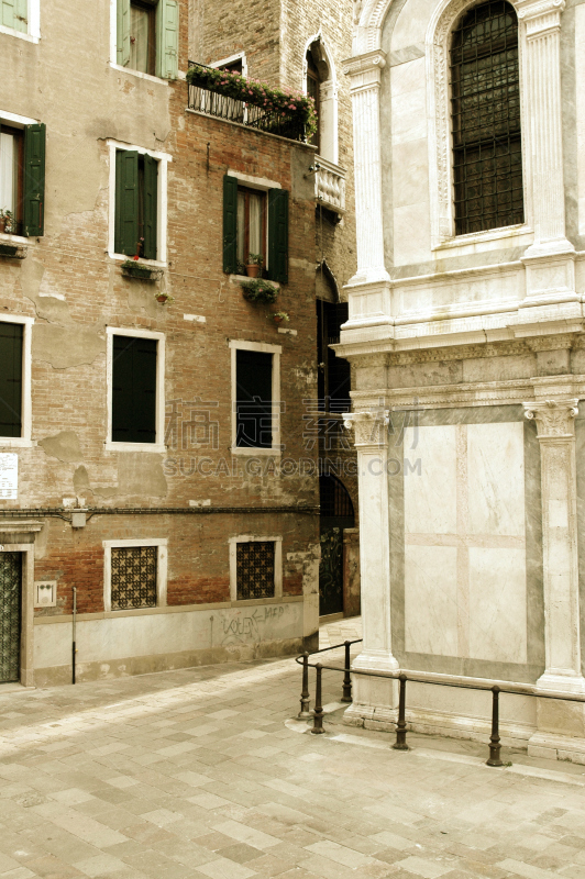 角落,意大利,威尼斯,santa maria dei miracoli,垂直画幅,旅游目的地,建筑