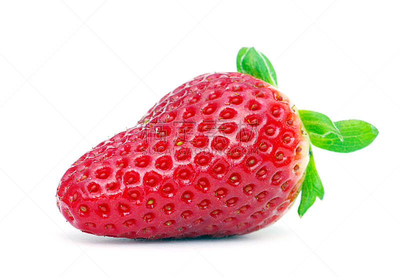 草莓,水平画幅,水果,无人,浆果,有机食品,熟的,背景分离,特写,甜食