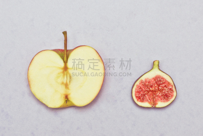 苹果,无花果,女人,式样,水平画幅,水果,有机食品,维生素,植物茎,布瑞本苹果