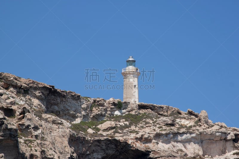 兰佩杜萨,岛,天空,悬崖,水平画幅,无人,水平线,全景,夏天,户外