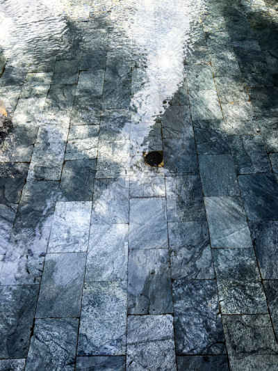 纹理效果,研磨食品,游泳池,砖地,背景,垂直画幅,水,美,十字形,平视角