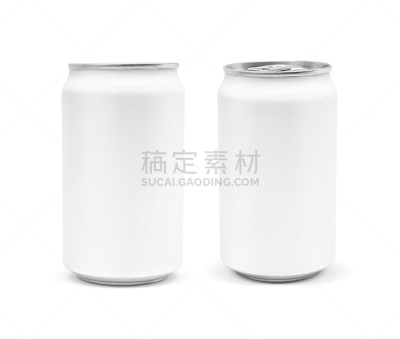 罐子,饮料,剪贴路径,空白的,白色背景,分离着色,锡,苏打,可乐,水