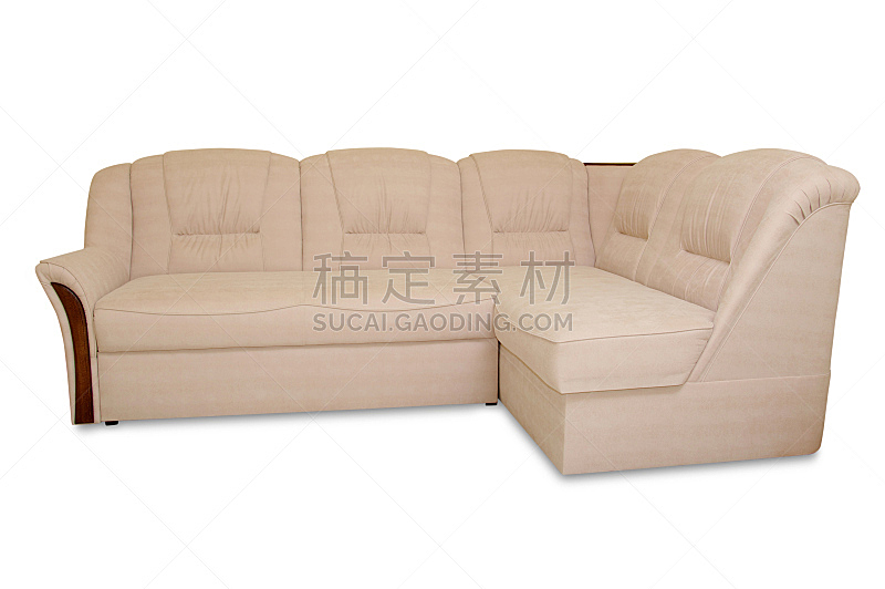 沙发,白色,新的,座位,水平画幅,纹理效果,形状,奶油,皮革,家具