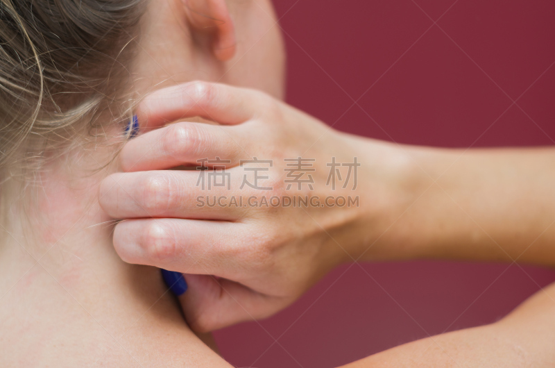 皮肤,概念,非凡的,留白,四肢,人的嘴,尖利,干的,仅成年人,皮炎