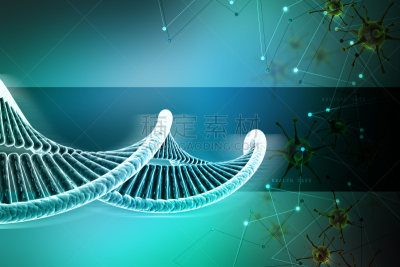 脱氧核糖核酸,病毒,彩色背景,染色体,生物化学,螺旋,生物科技,水平画幅,无人,科学