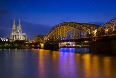 Köln - Kölner Dom and Hohenzollern Bridge