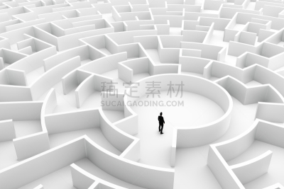 男商人,概念,迷宫游戏,在之间,老鼠,智慧,绘画插图,男性,仅男人,仅成年人
