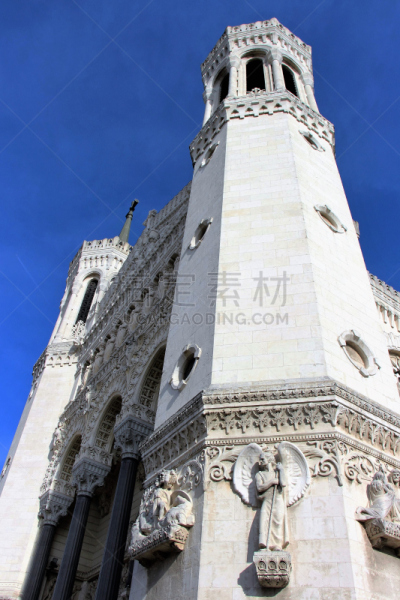 France, lyon - cathedrale de notre dame de Fourvière