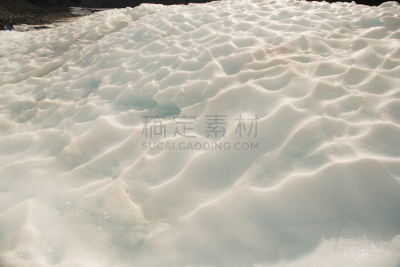 雪,山,冰河,冰,徒步旅行,宏伟,天空,水平画幅,云,旅行者