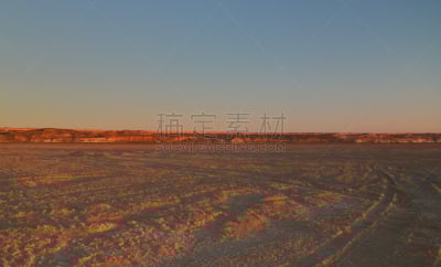 在边上,风景,高原,全景,乌兹别克斯坦,斗篷,咸海,天空,美,沟壑