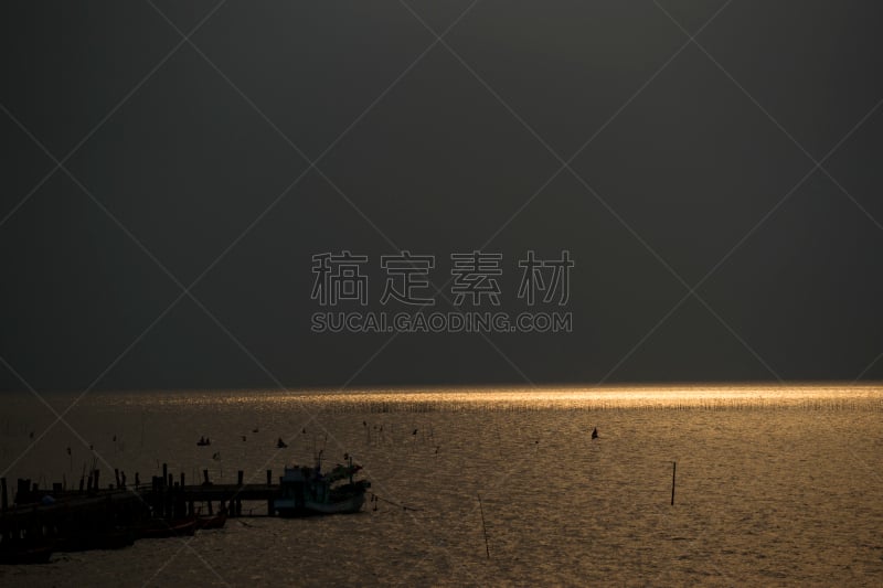 风景,海洋,日光,水面,秘密,环境,云,泰国,黄昏,天气