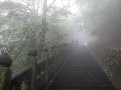 武当山,湖北省,修道院,道教,中国,大量人群,未来,天堂,台阶楼梯,宝塔