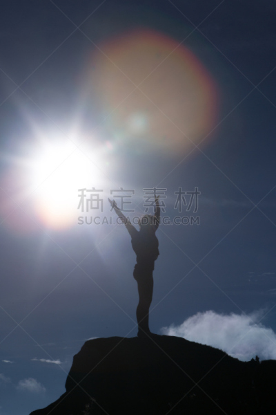 罗赖马山,sunrise point,平顶山,canaima,罗赖马州,平顶山区,委内瑞拉,垂直画幅,南美,无人