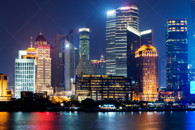 上海,城市,水,天空,水平画幅,交通,黄浦江,户外,滨水,运输