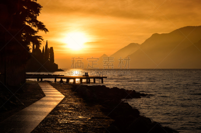 天空,风,男子气概,水平画幅,母马,夜晚,月亮,圣瓦伦提诺,滨水,星形