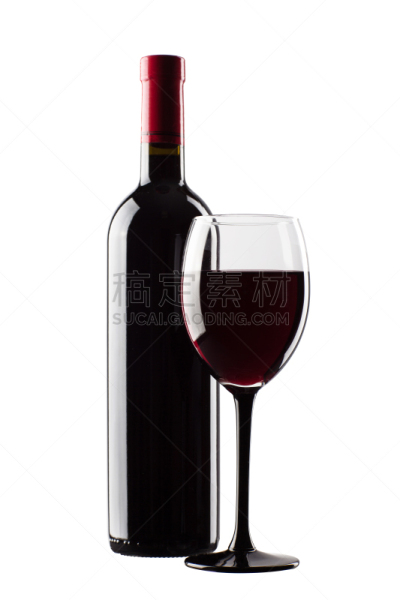 玻璃,酒瓶,垂直画幅,葡萄酒,玻璃杯,含酒精饮料,饮料,调味品,红色,液体