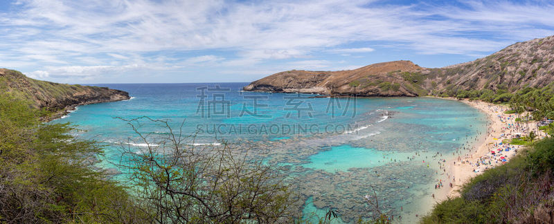 全景,恐龙湾,自然保护区,水平画幅,户外,水湾,自然公园,海滩,热带气候,风景