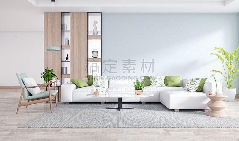 沙发,蓝色,舒服,概念,极简构图,住宅内部,室内,起居室,墙,设计