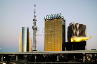 浅草,东京,天空树,浅草观音寺,river sumida,东京天空树,观测点,留白,城镇景观,水平画幅
